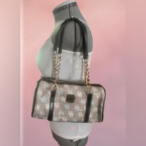 Brentano Moda Italy logo fabric/leather purse